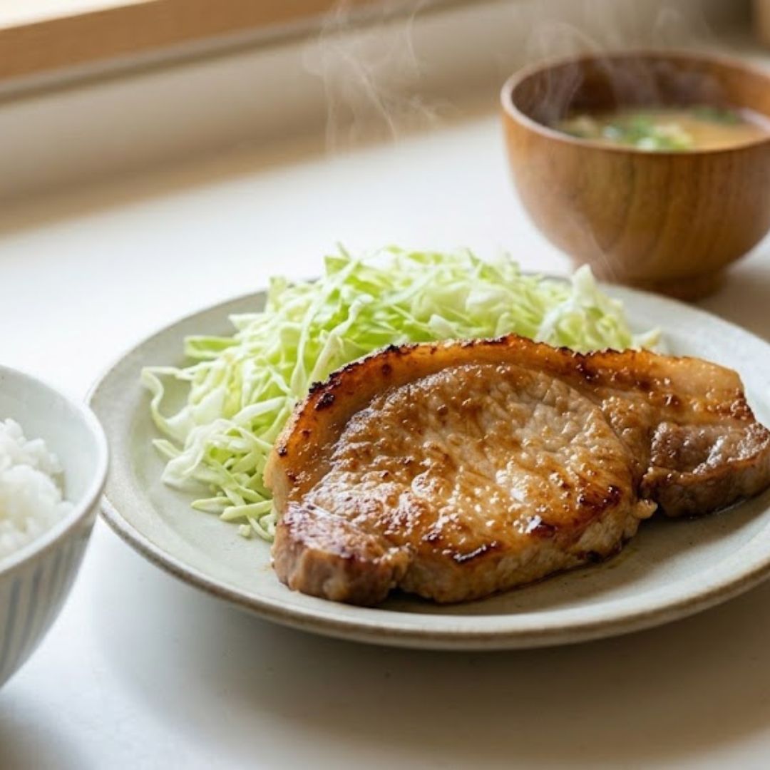 黒豚味噌漬け定食