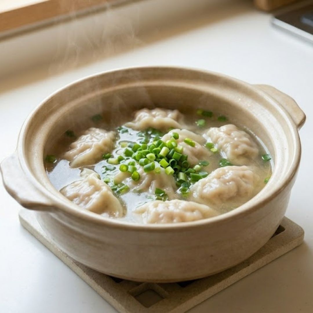 黒豚餃子スープ